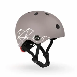 Cykelhjelm til baby, 45-51 cm - Brown lines