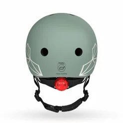 Cykelhjelm til baby, 45-51 cm - Green lines