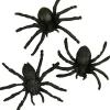 Edderkopper i plast 4 cm, 10 stk.