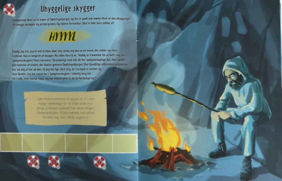 Escape klistermærkebog - Vraget i Spøgelsesbugten