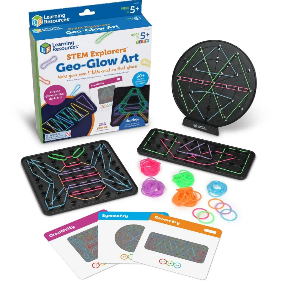 Geoboard - Lav former med elastikker