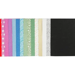 Glitterpapir A4, 30 ark