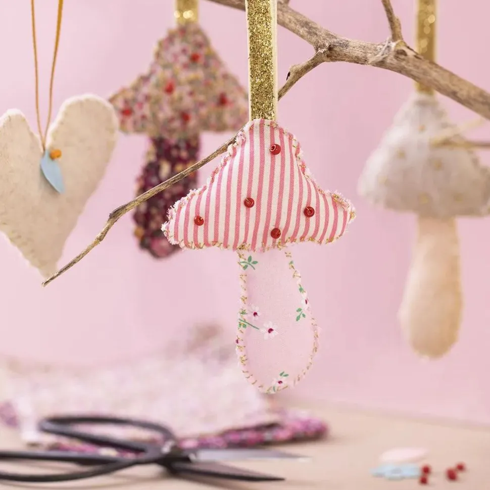 Hobbyfilt A4 - Lilla/pink, 10 ark