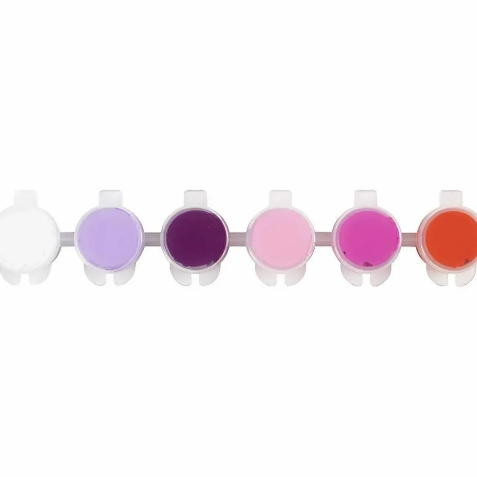 Hobbymaling - Lilla/pink, 6 x 5 ml.