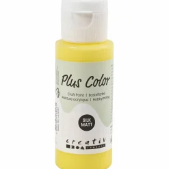 Hobbymaling 60 ml - Gul, 1 stk