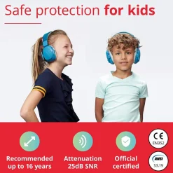 Høreværn Muffy Kids 5-12 år - Blå