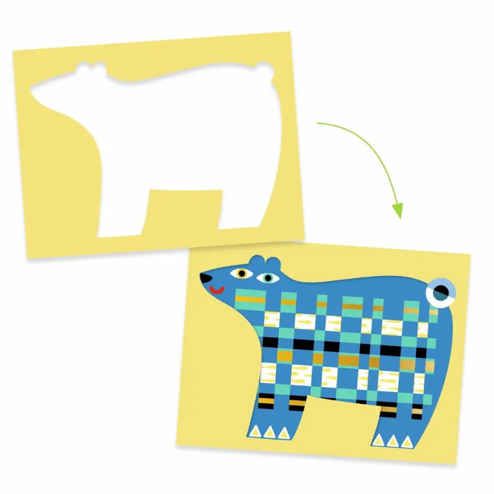 Kreativ med papir - Væve-kunst