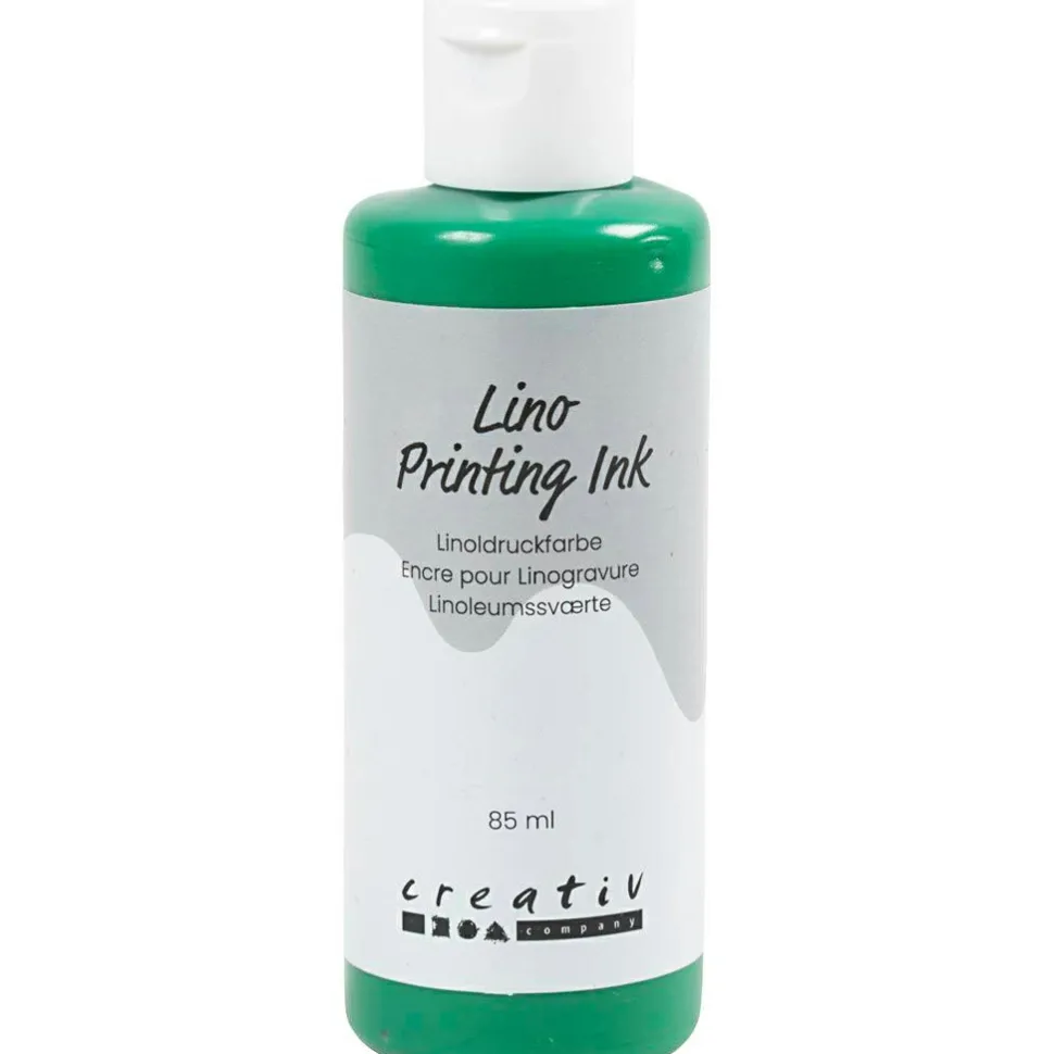 Linoleumssværte 85 ml. - Grøn