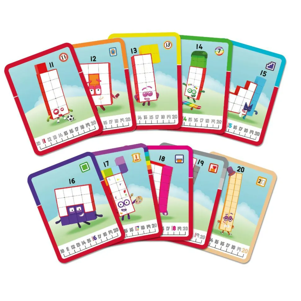 Numberblocks aktivitetssæt - Tallene fra 11-20