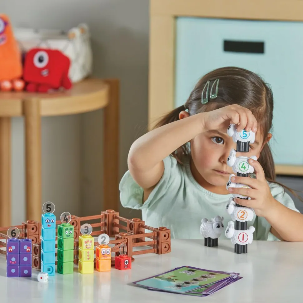 Numberblocks aktivitetssæt - Fårefarmen