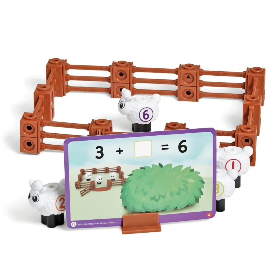 Numberblocks aktivitetssæt - Fårefarmen
