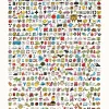 Plakat 50 x 70 cm - Snak om lidt af hvert