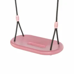 Plastgynge 45 x 24 cm - Lyserød (sort reb)