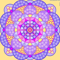 PlayMais Mosaic Trendy - Mandala, 3.000 stk