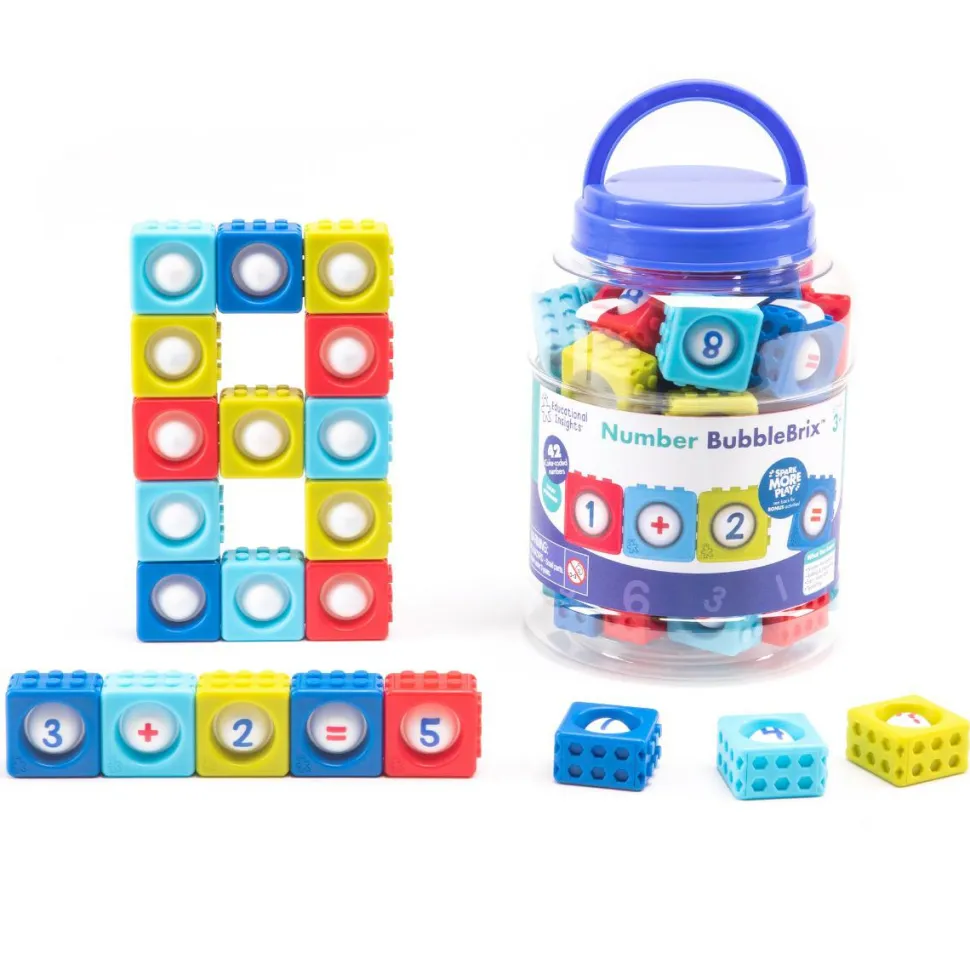 Pop & Lær m. BubbleBrix™ - Tallære og matematik