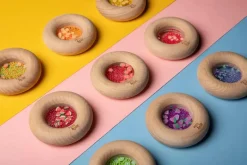 Sansedonut Ø7 cm - Appelsiner