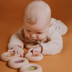 Sansedonut Ø7 cm - Jordbær