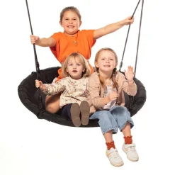 Sansegynge Ø100 cm - Sort (sort reb)