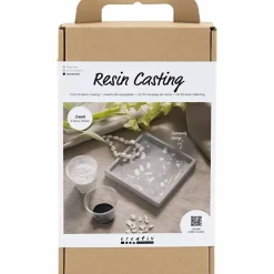 Støb med resin - Dekorationsbakker m. terrazzo