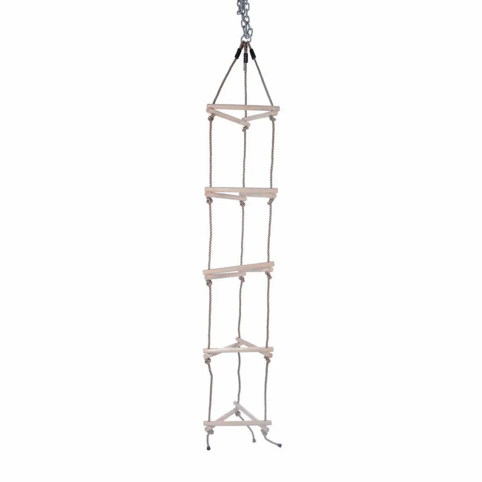 Trekantet rebstige med 5 trin - L: 190 cm