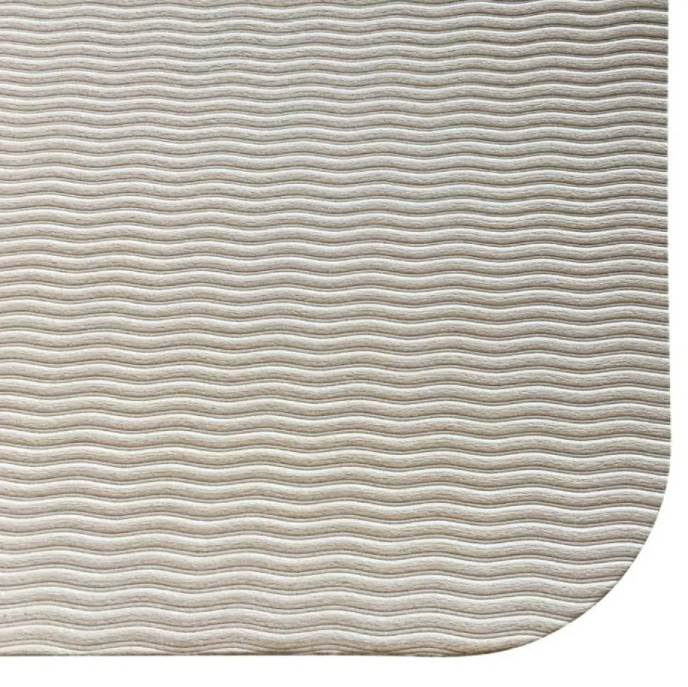 Yogamåtte 183 x 61 cm - Grøn/Grå